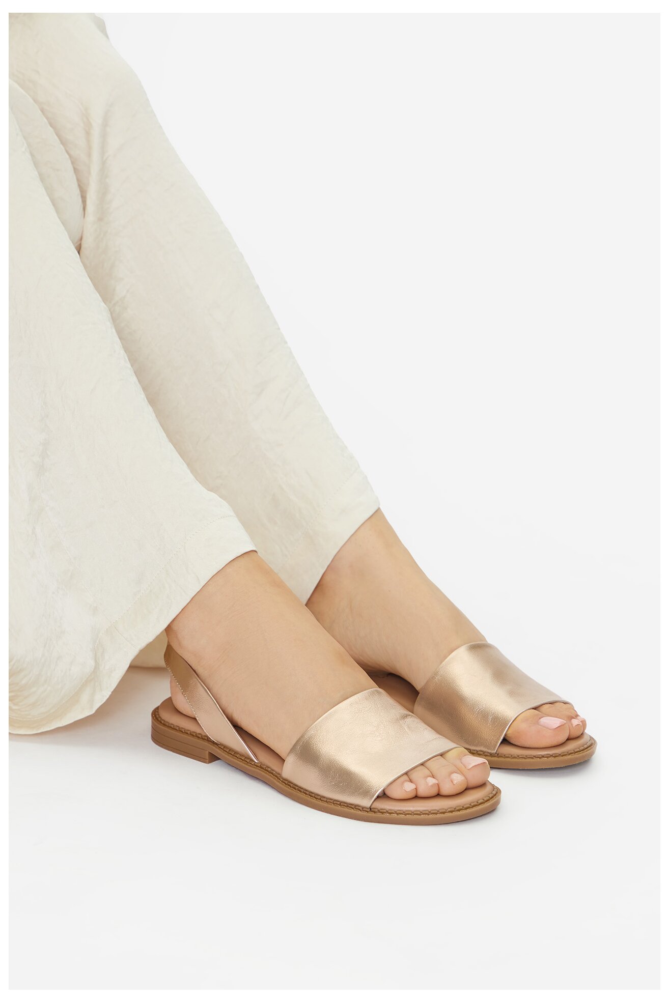 Sandały Lasocki EST-AFIONA-17 Złoty