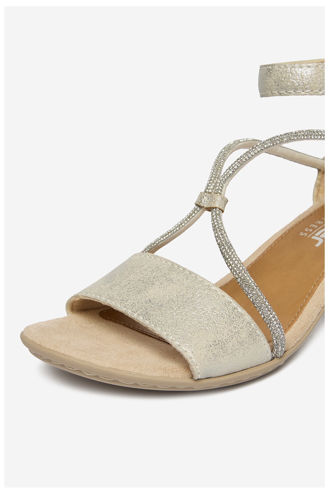 Sandały Rieker CEO-64654-40 Srebrny