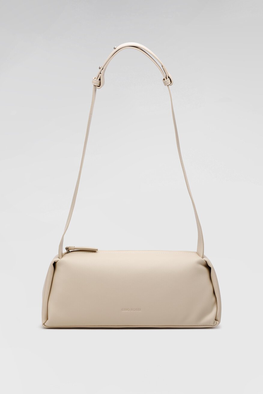 
                Gino Rossi - Torebka skórzana beżowa - 5904862396972