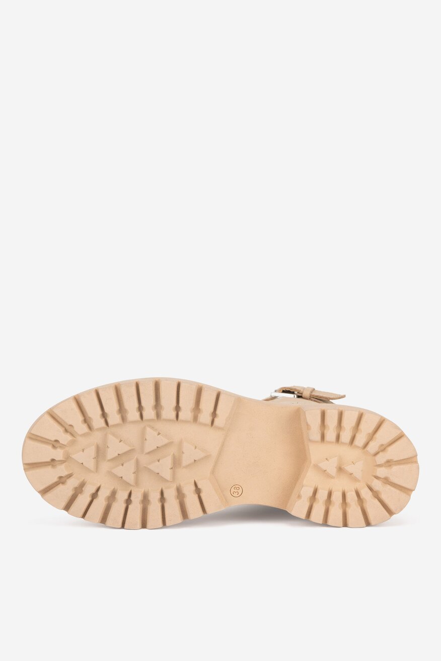 Lasocki - Trzewiki skórzane ocieplane - 5905588752042