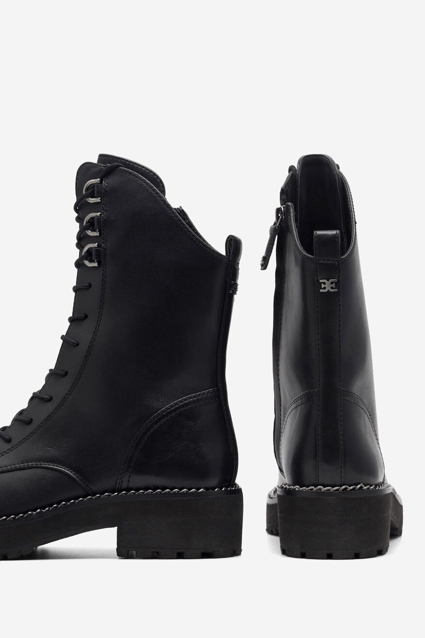 
                SAM EDELMAN - Skórzane botki - 2230042263455