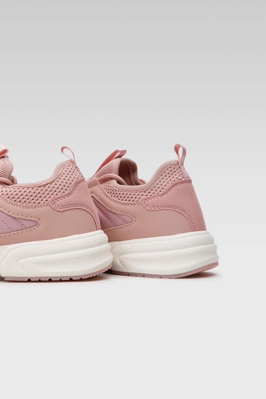 
                Sprandi - Obuwie sportowe różowe sznurowane - 5903698745497