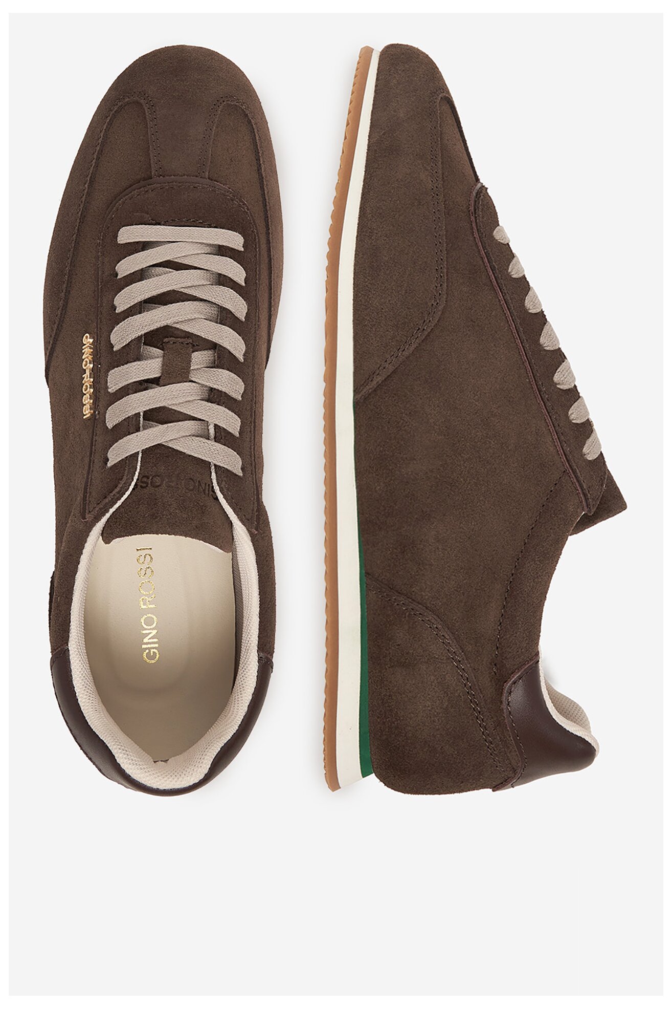 Половинки обувки Gino Rossi EO-ALFREDO-01 126AM КАФЯВ