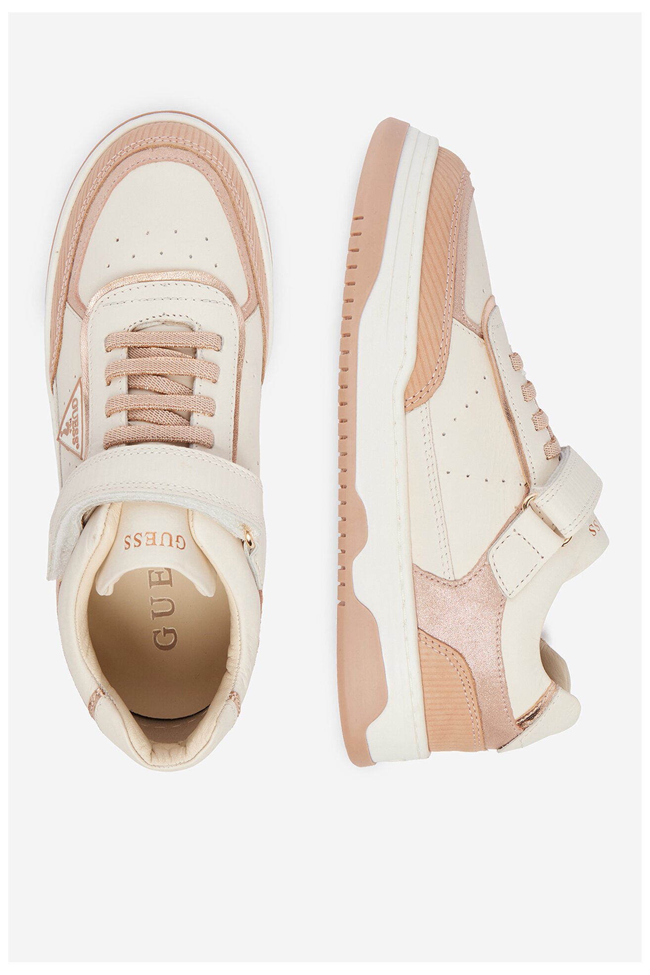 Сникърси GUESS KIDS CEO-CI12-CAROL-05 БЯЛ