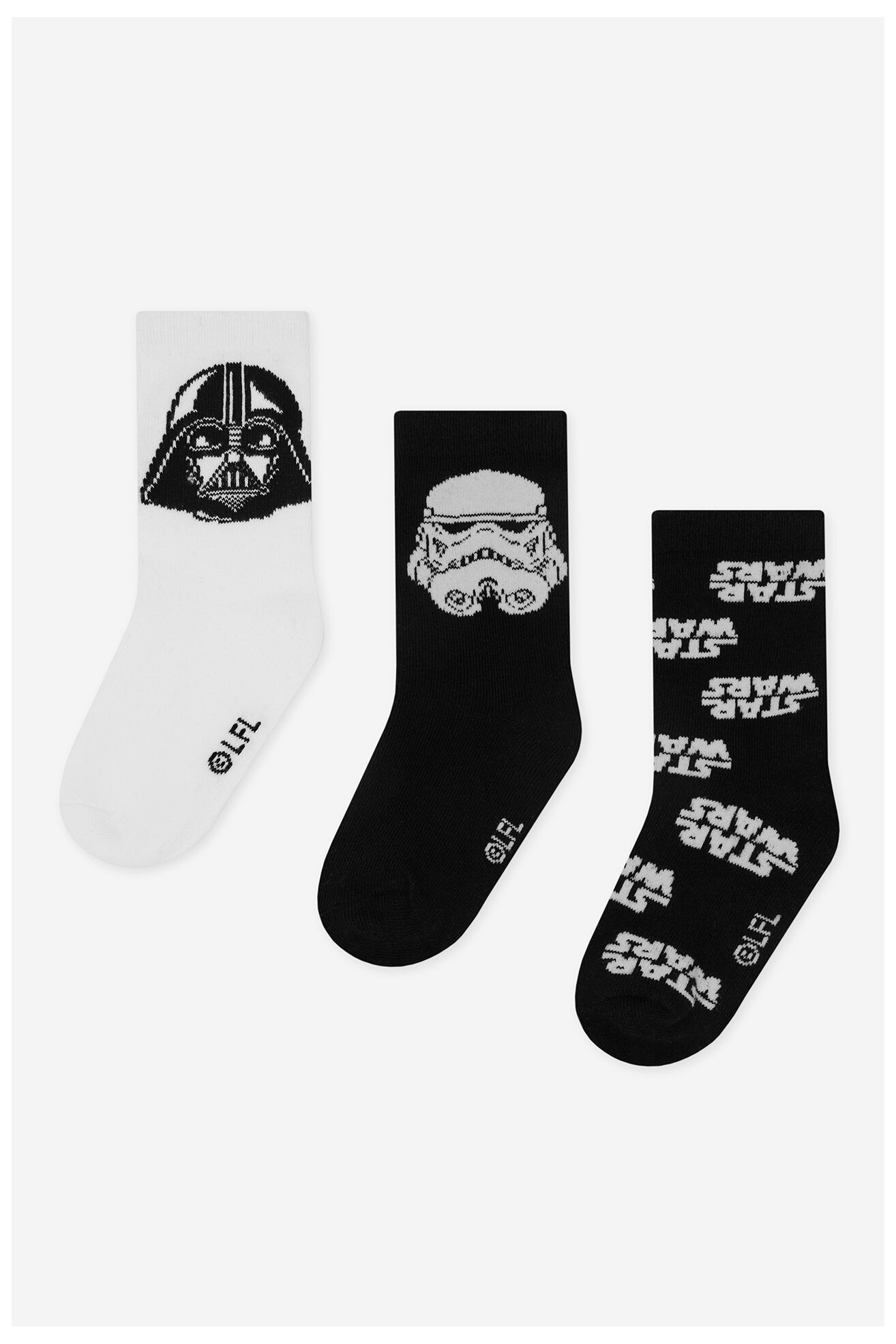 Čarape Star Wars ACCCS-SS25-320SW(3-PACK) CRNA