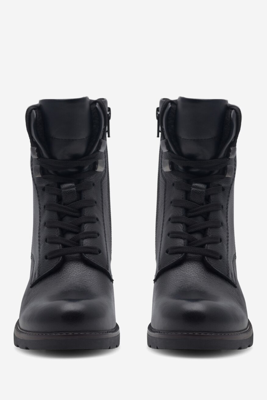 Go Soft - Trzewiki skórzane ocieplane - 5905588060079