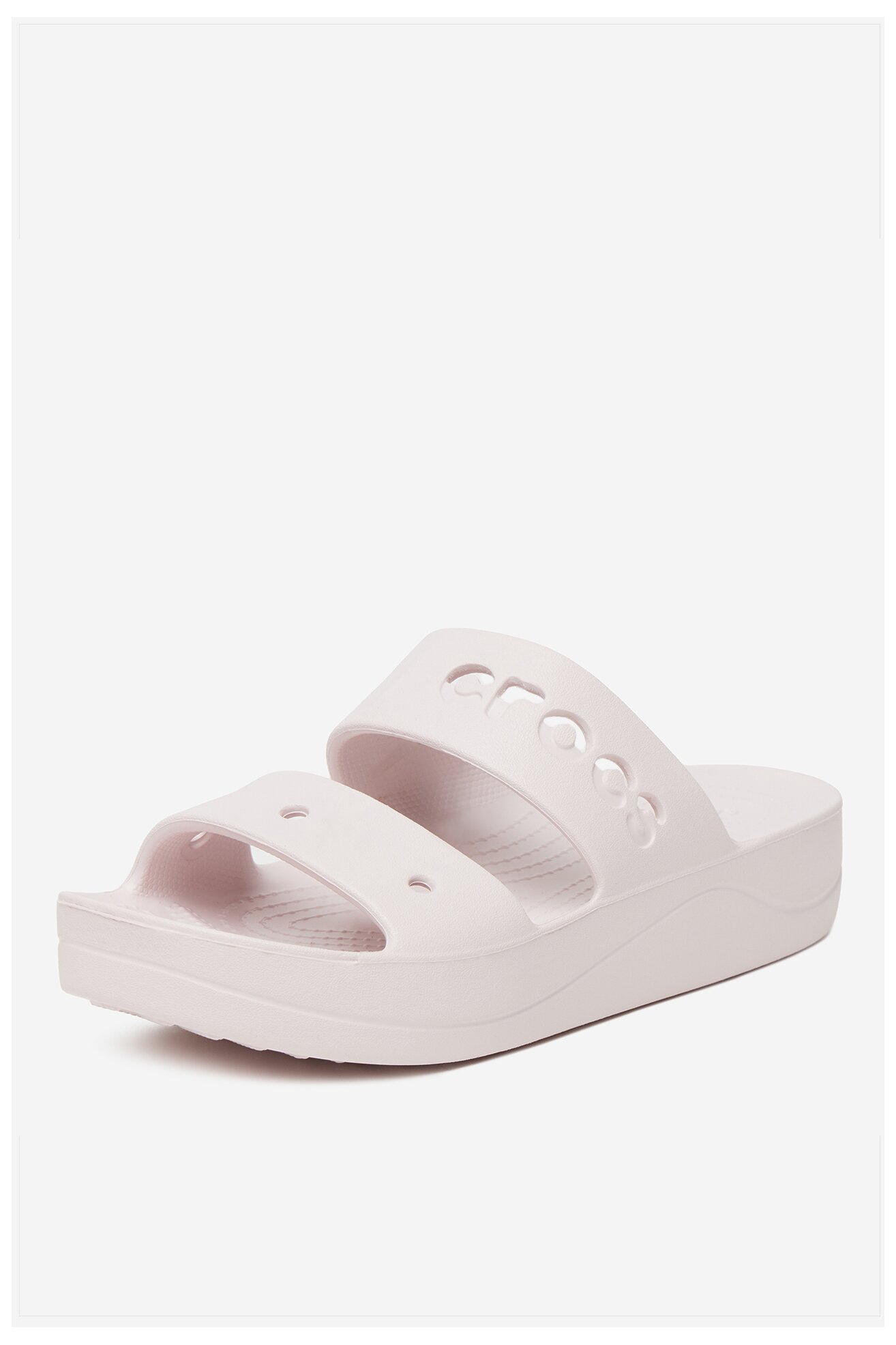 Klapki basenowe Crocs BAYA PLATFORM SANDAL 208188-6PI Różowy