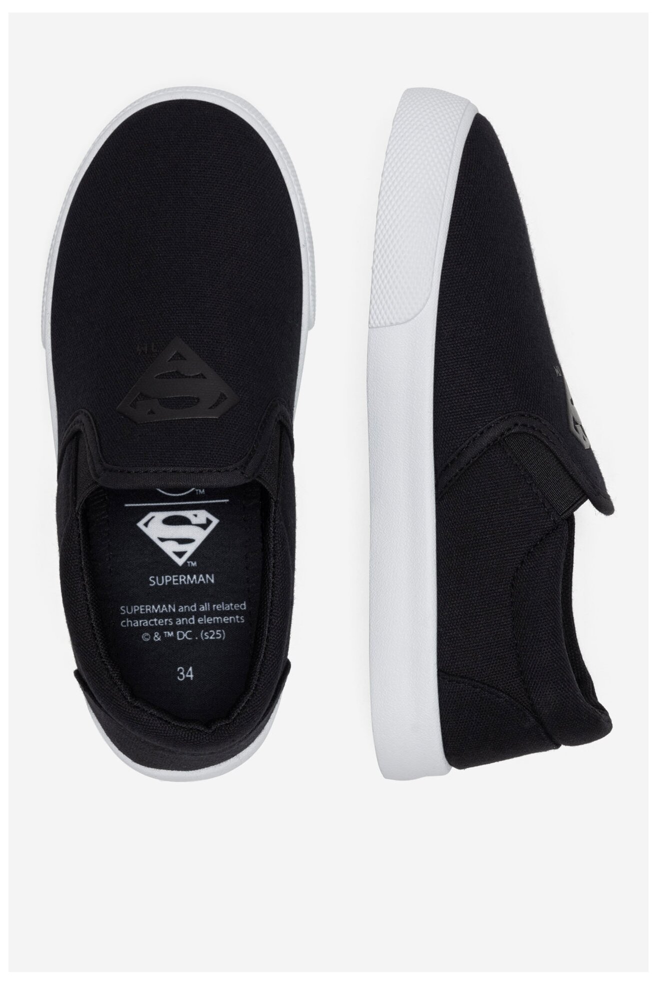 Trampki Superman CP91-SS25-233WBSUM Czarny