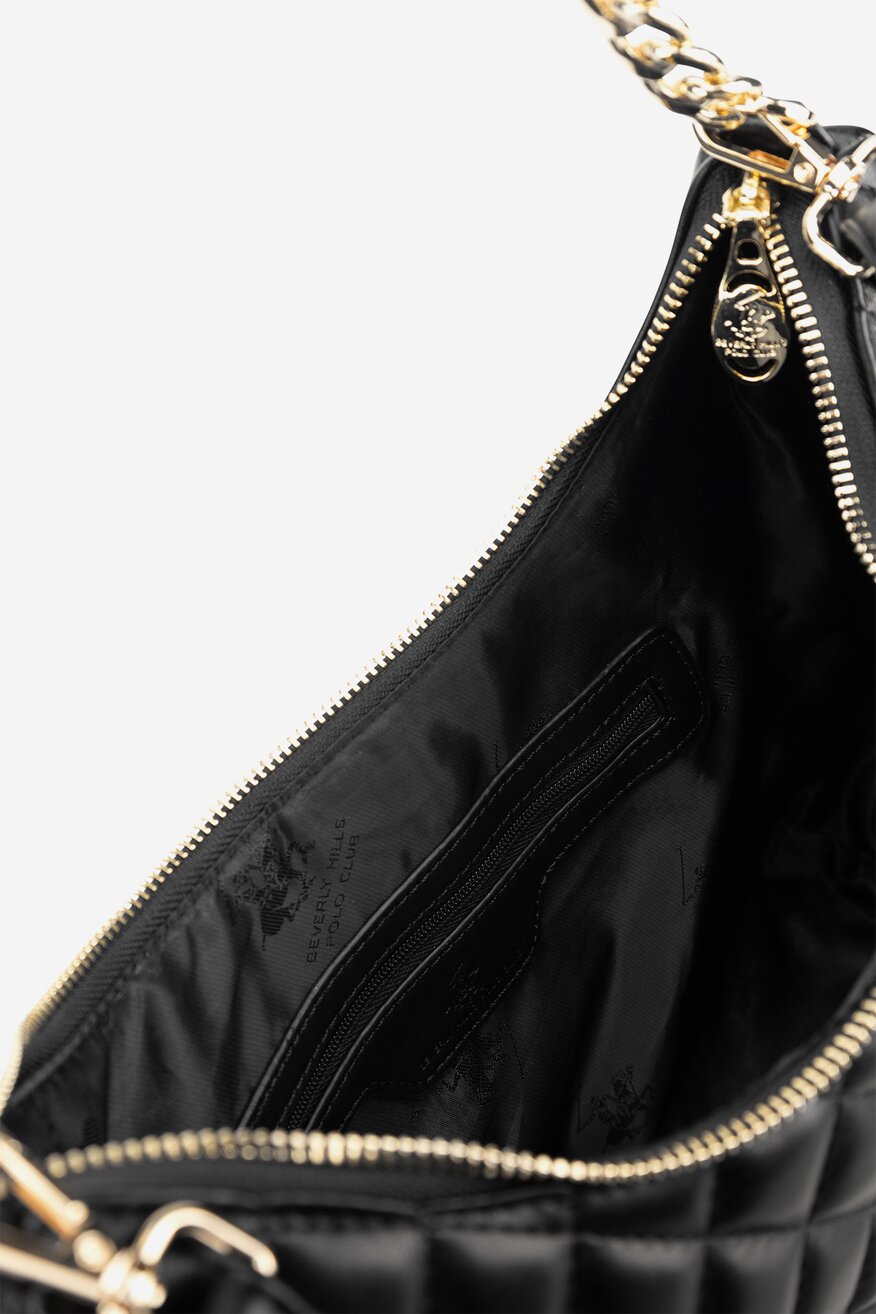 
                Дамска чанта Beverly Hills Polo Club ЧЕРЕН - 5905588941545