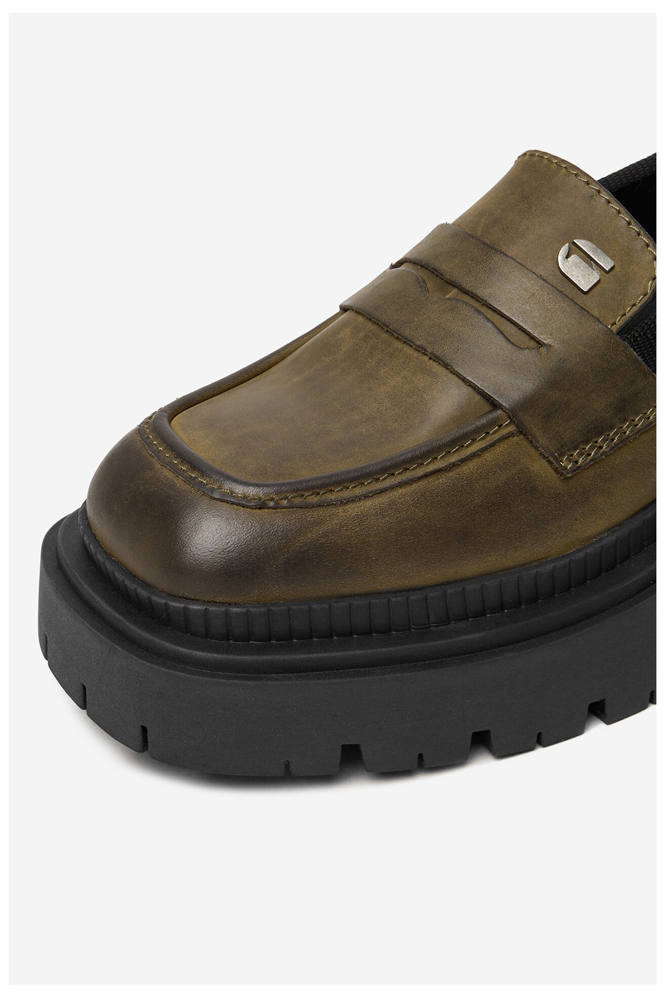 Mokasyn G-STAR RAW CEO-WI34-JOSIA-04 Oliwkowy