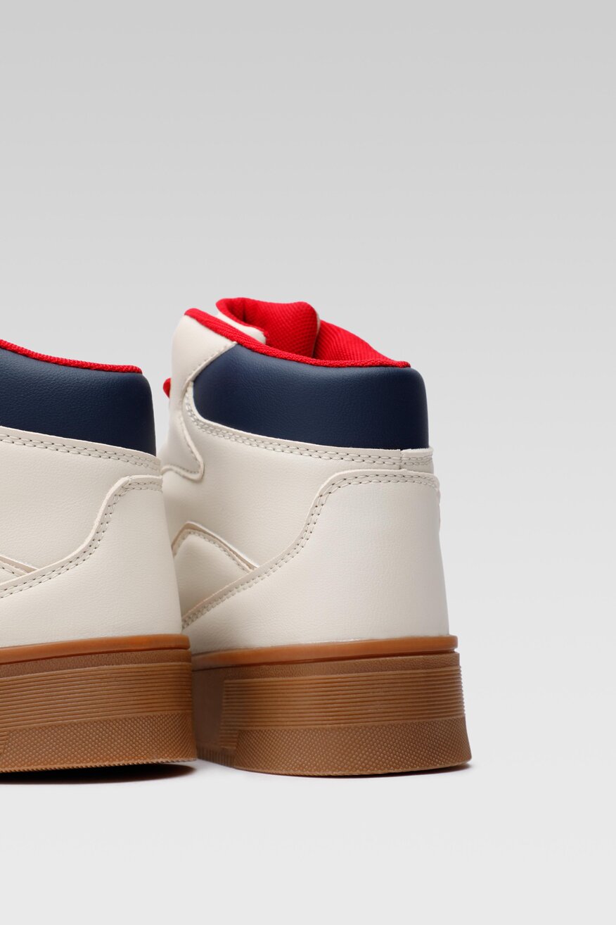 
                Nylon Red - Sneakersy wysokie - 5904862089188