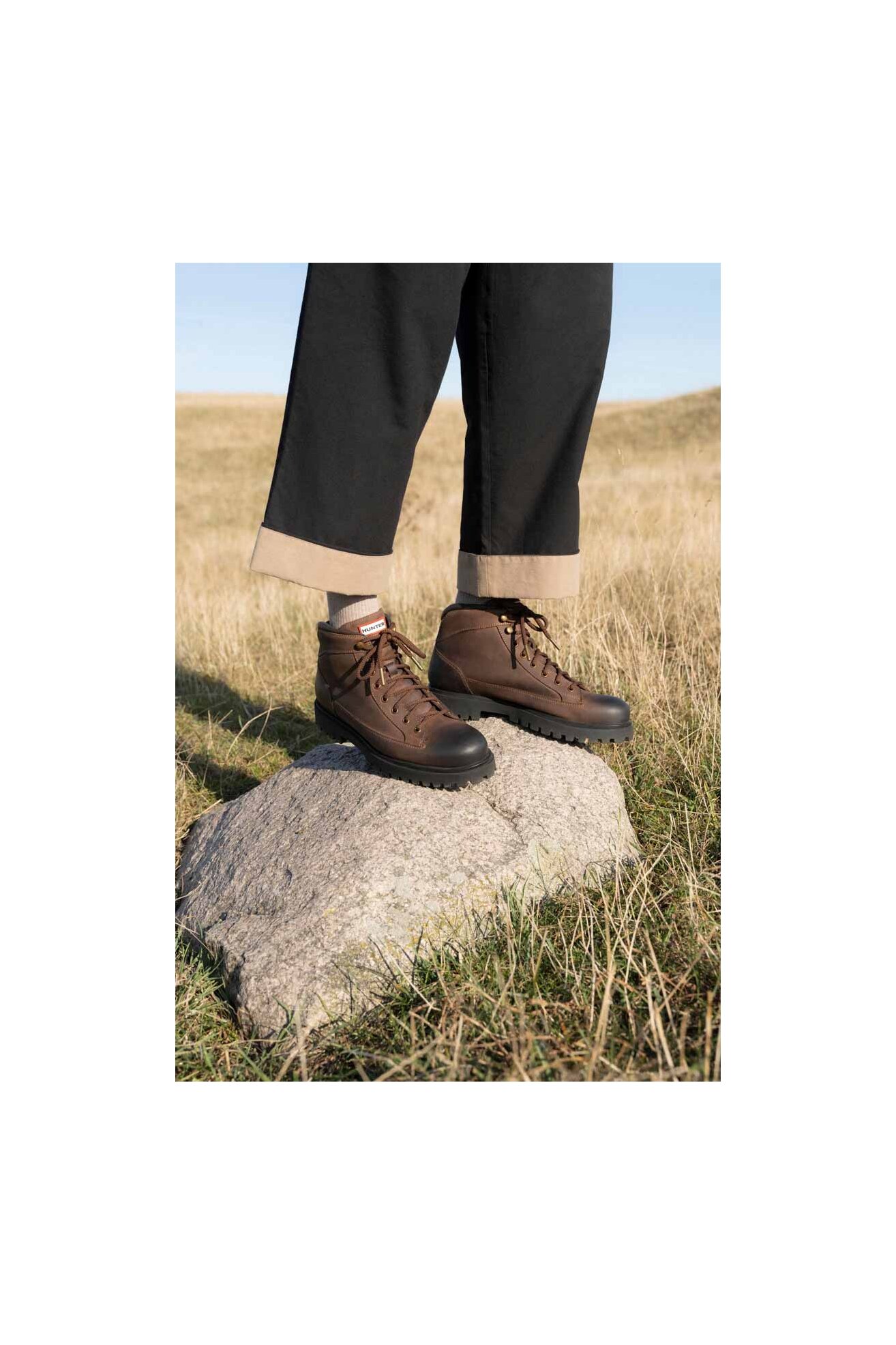 Csizma HUNTER CHESTER-03 MI08 BARNA