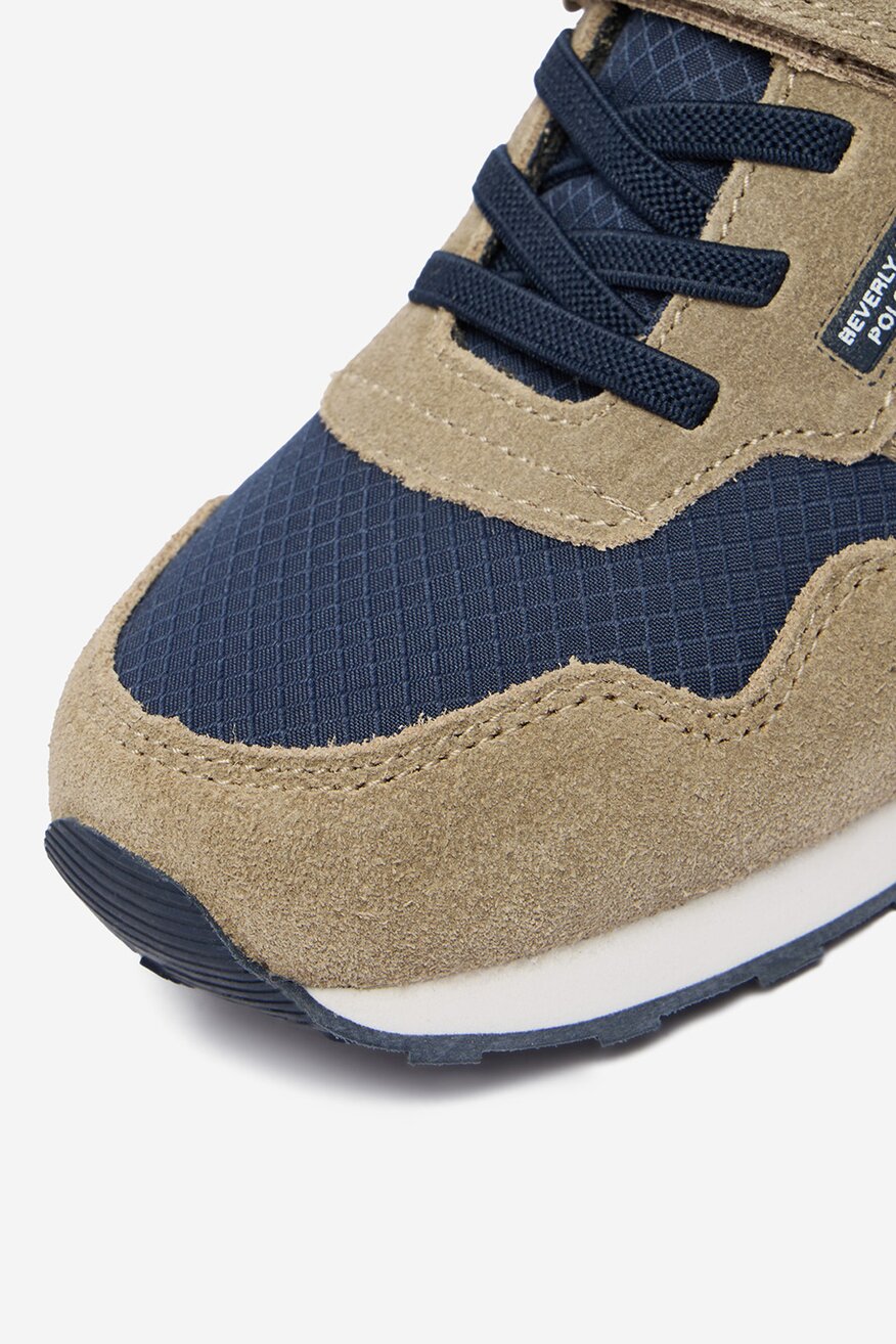 
                Beverly Hills Polo Club - Sneakersy skórzane - 5906751672556