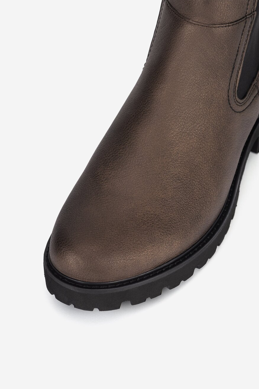 Remonte - Sztyblety skórzane ocieplane - 2230062976410