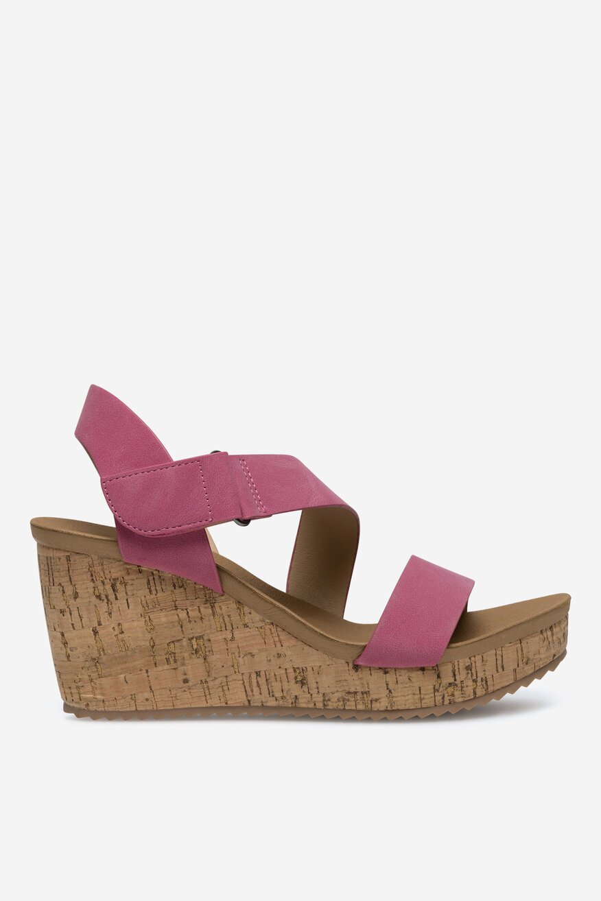 Sandály Clara Barson TMAVĚ RŮŽOVÁ - 5905588603641