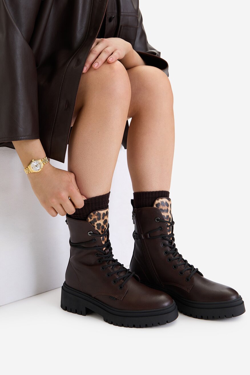 
                Mexx - Trzewiki z suwakiem - 5906751348307