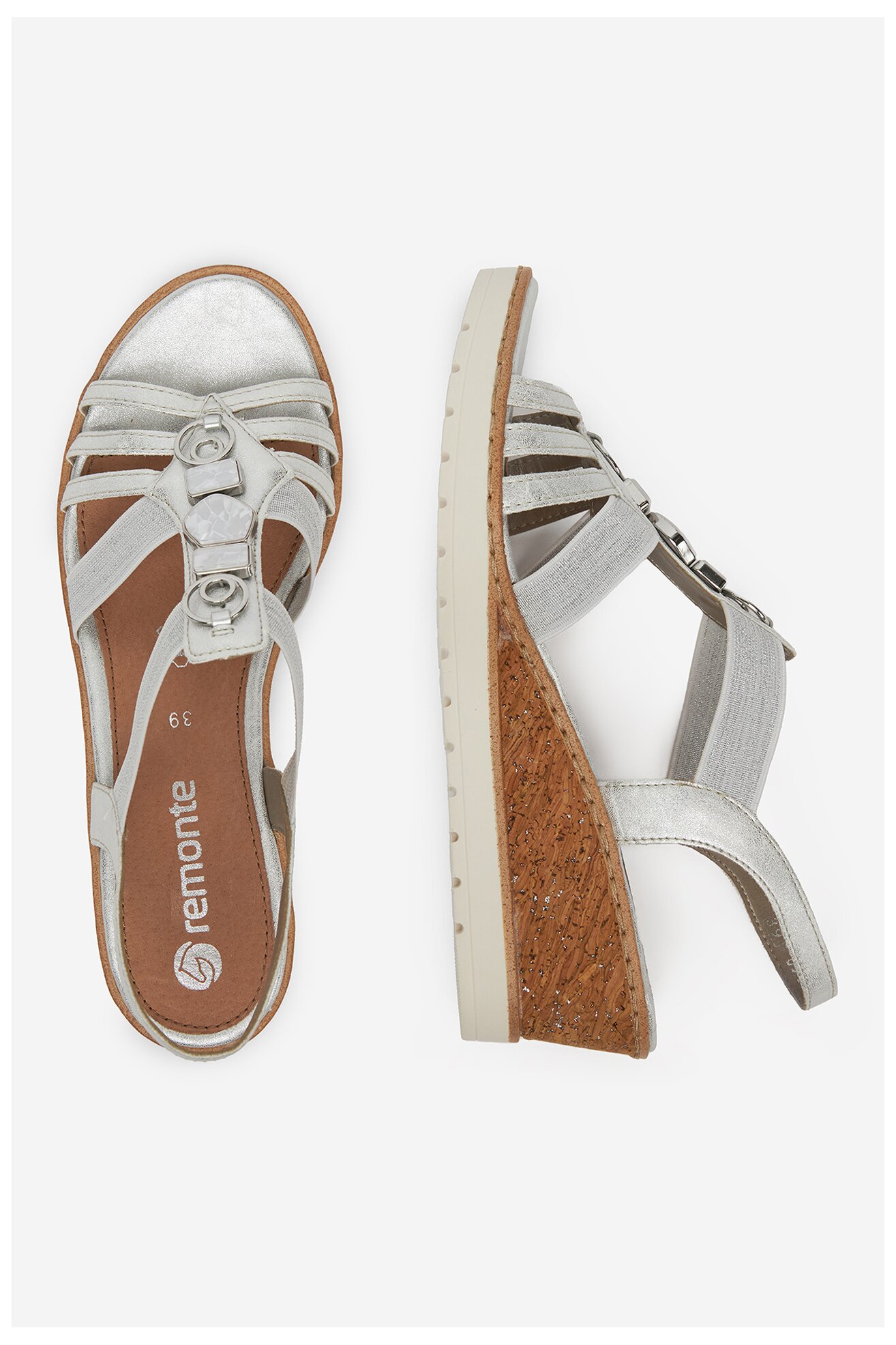 Сандали Remonte R6264-92 СРЕБРИСТ