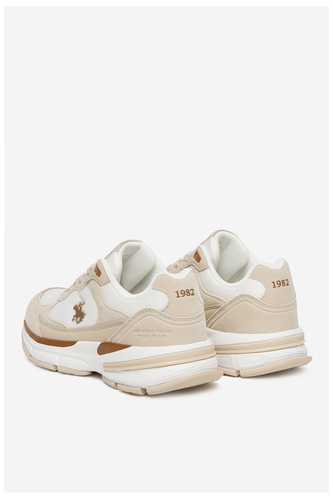 Sneakers Beverly Hills Polo Club CEO-AW25-3C014-1 Beżowy