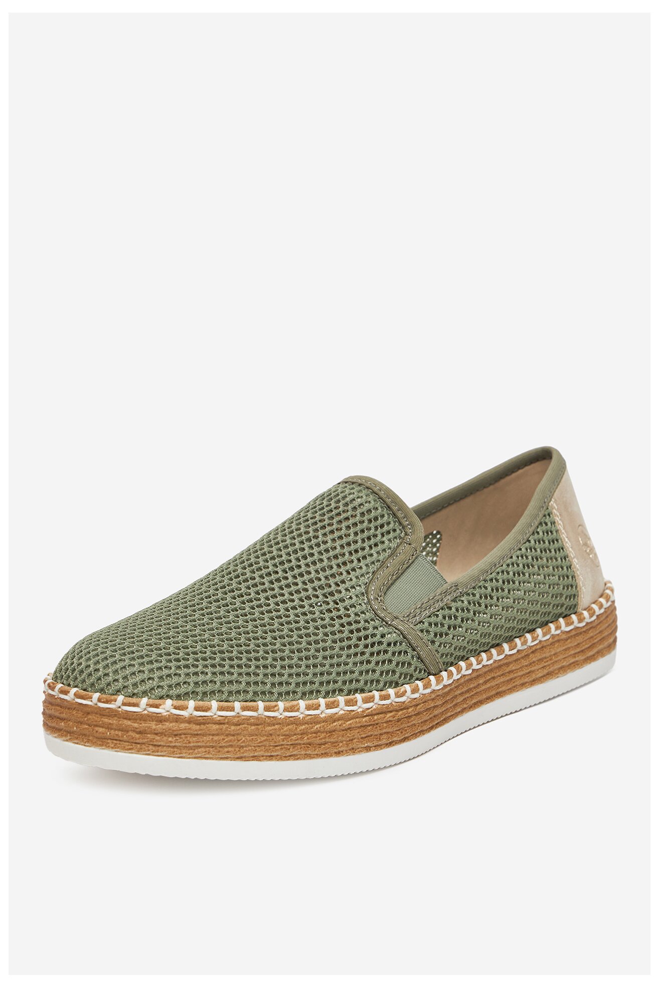 Espadrille Rieker L7873-52 OLAJZÖLD