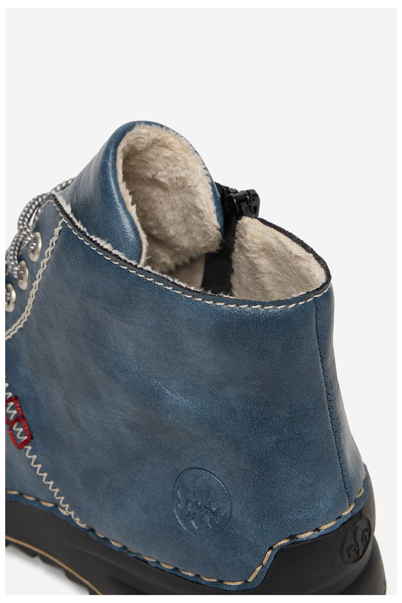 Bocanci Rieker 71510-14 ALBASTRU