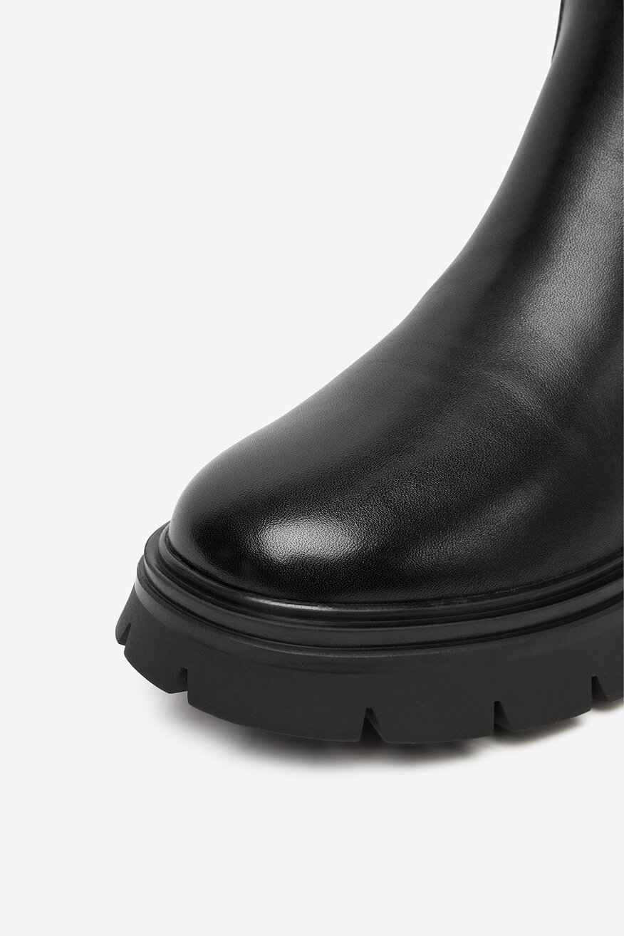 Badura - Kozaki skórzane - 5906751274323