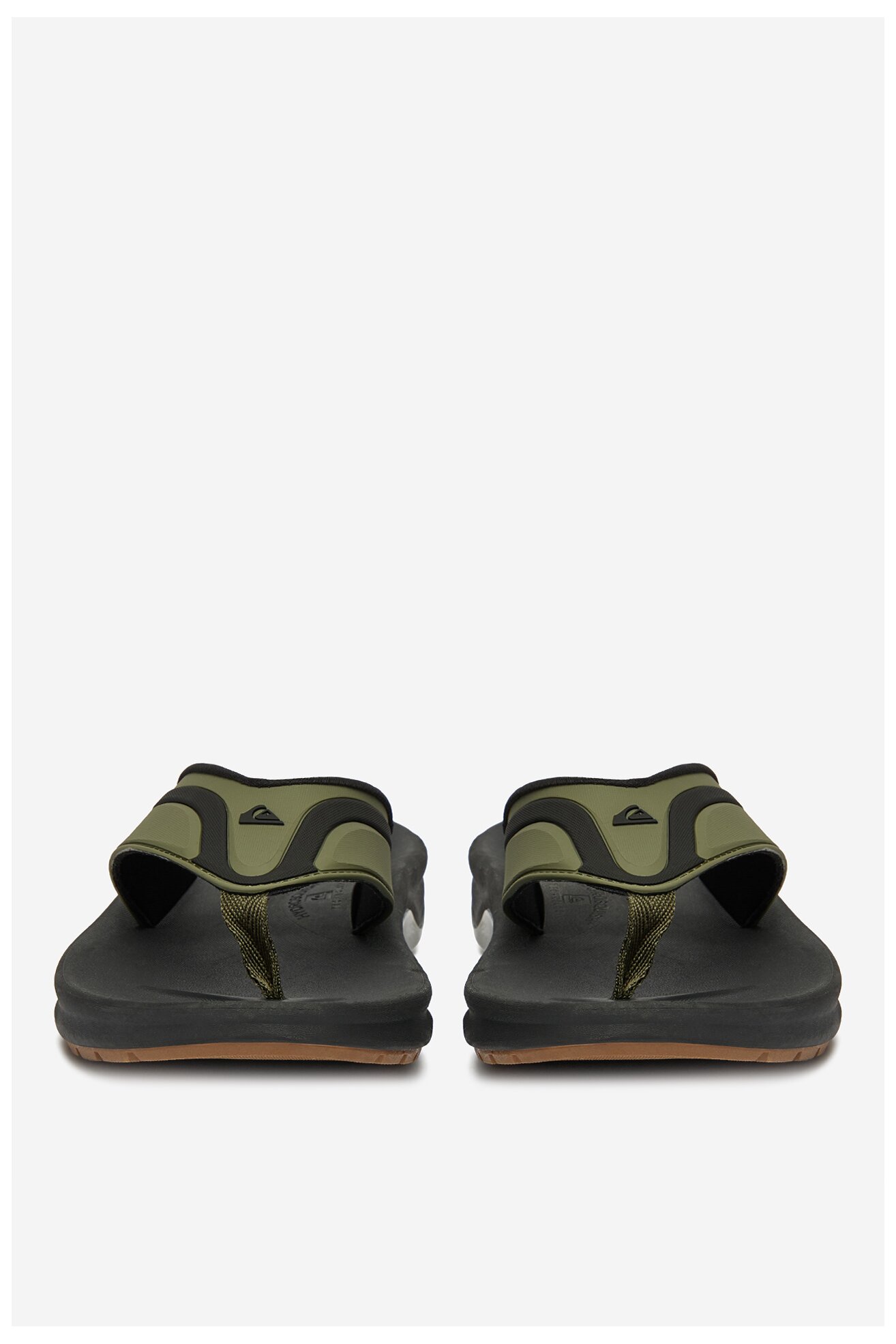 Klapki basenowe QUIKSILVER EO-BRANTON III CQ10124MG Zielony