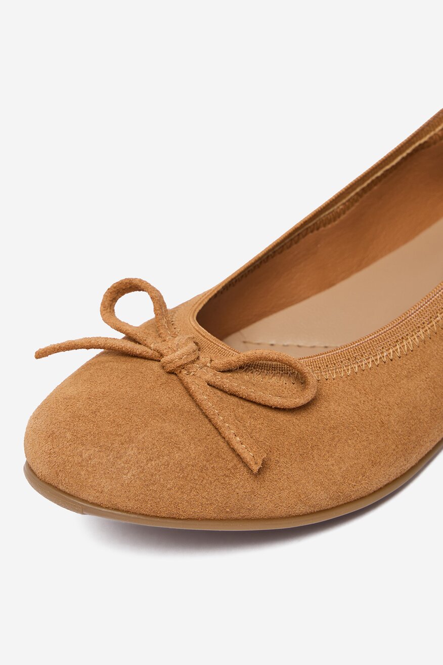 
                Lasocki - Baleriny skórzane - 5906751860748