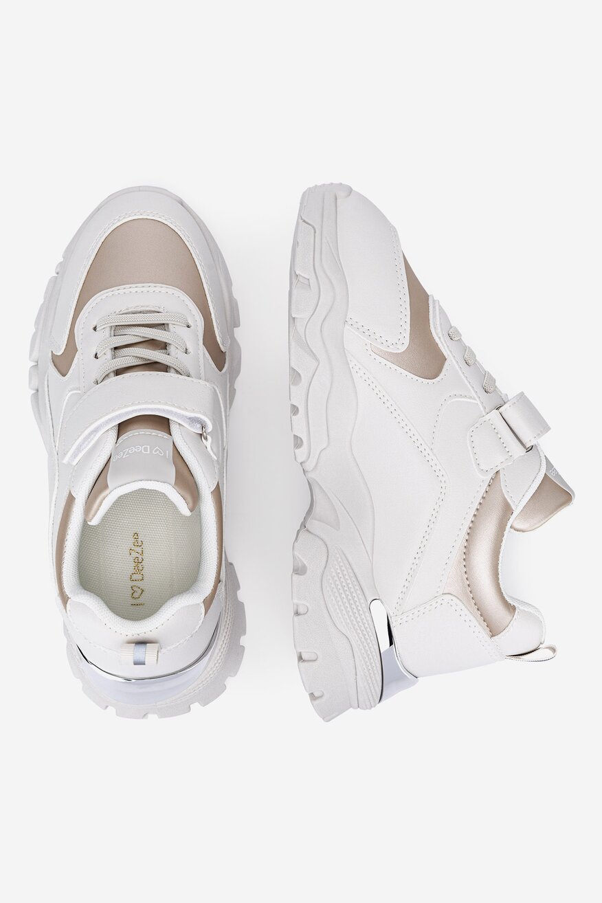 
                Sneakerși DeeZee BEJ - 5906751196687