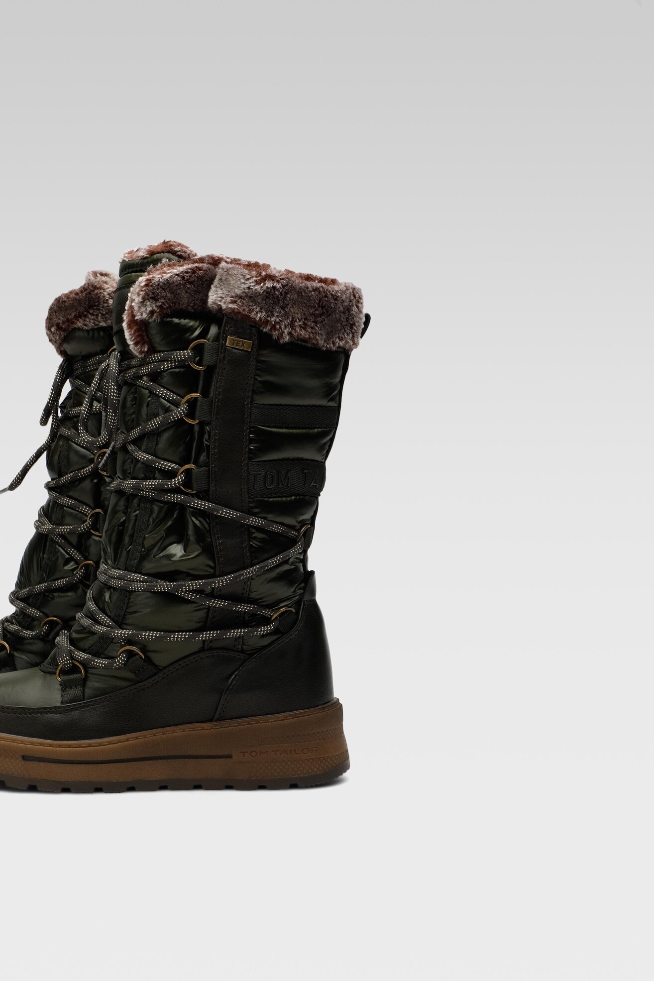 Kozaki Tom Tailor 4291206 Khaki