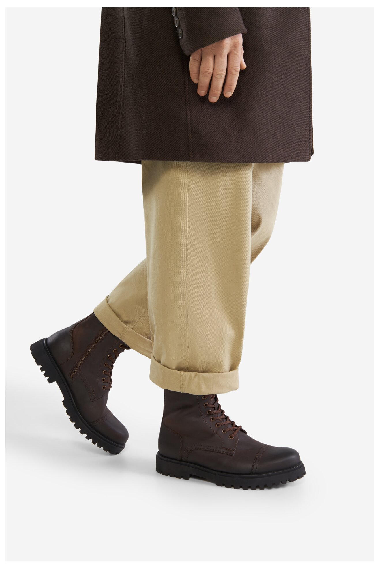 Csizma HUNTER CHESTER-01 MI08 BARNA