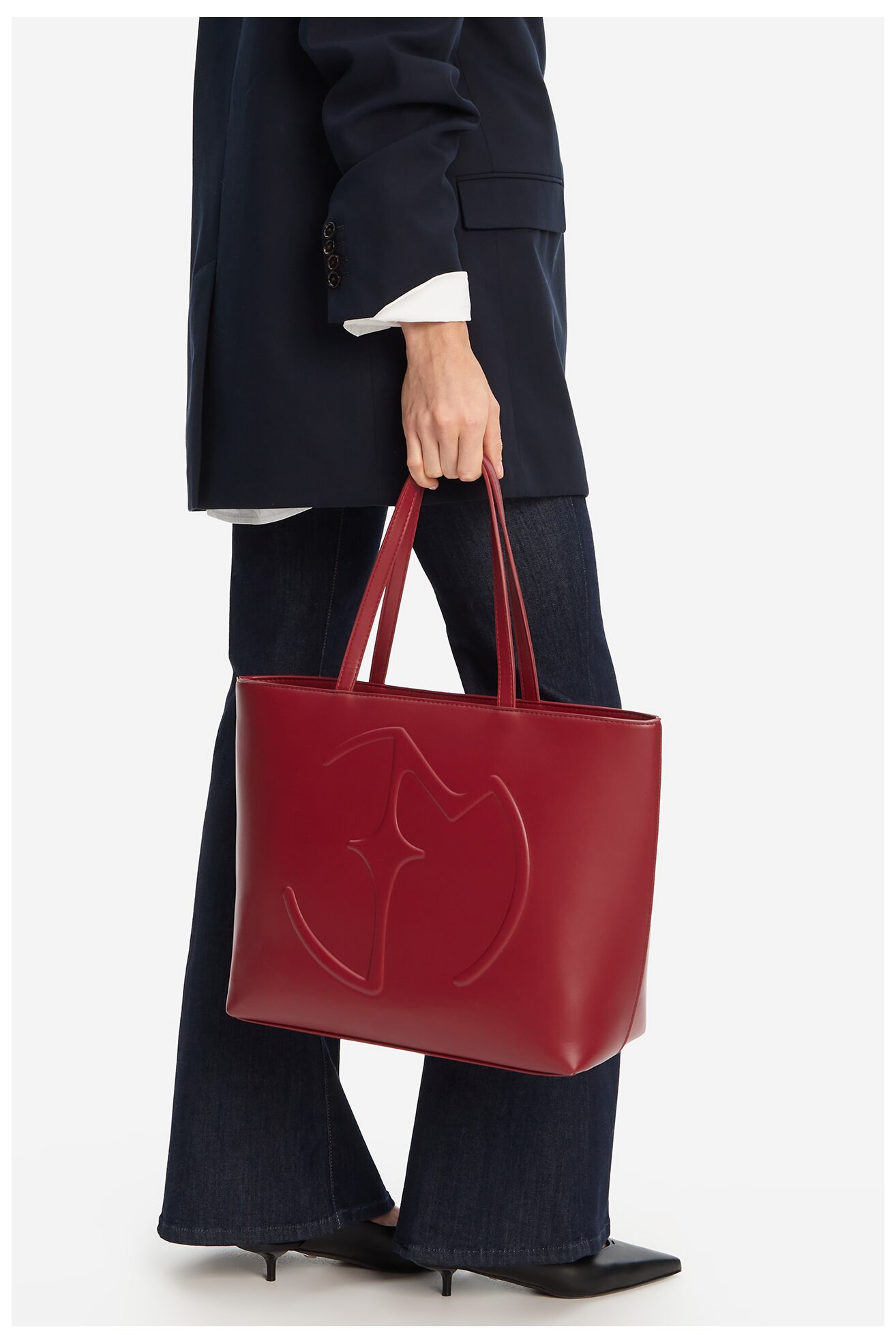 Дамска чанта EVA MINGE EO-ALLIE-LDA8224 БОРДО