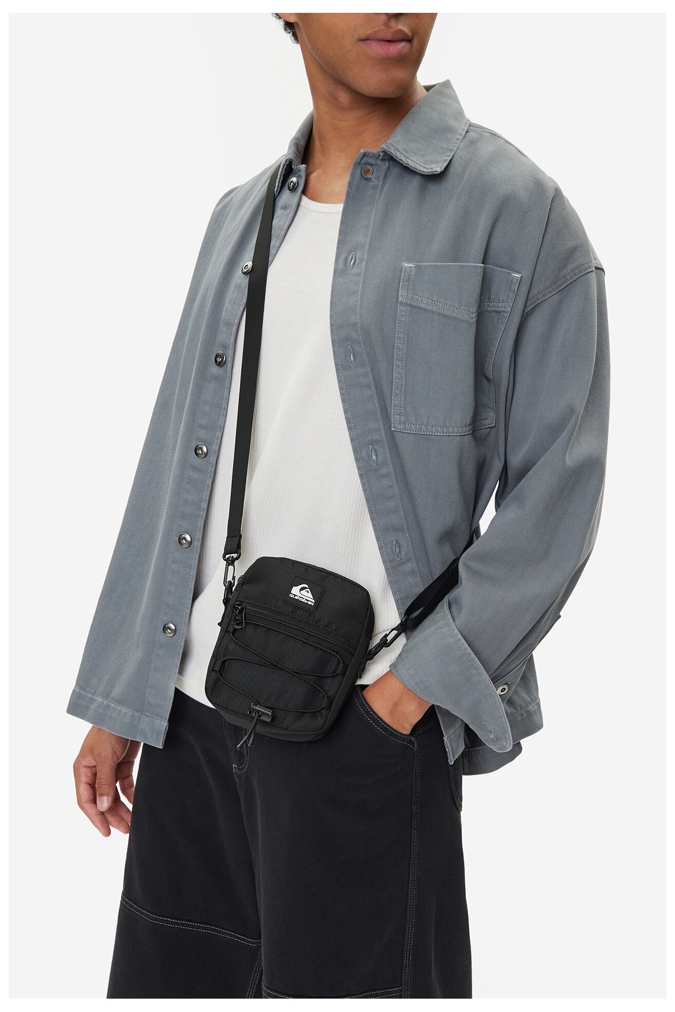 Muška torba QUIKSILVER C-QUIC-M-004-08 CRNA