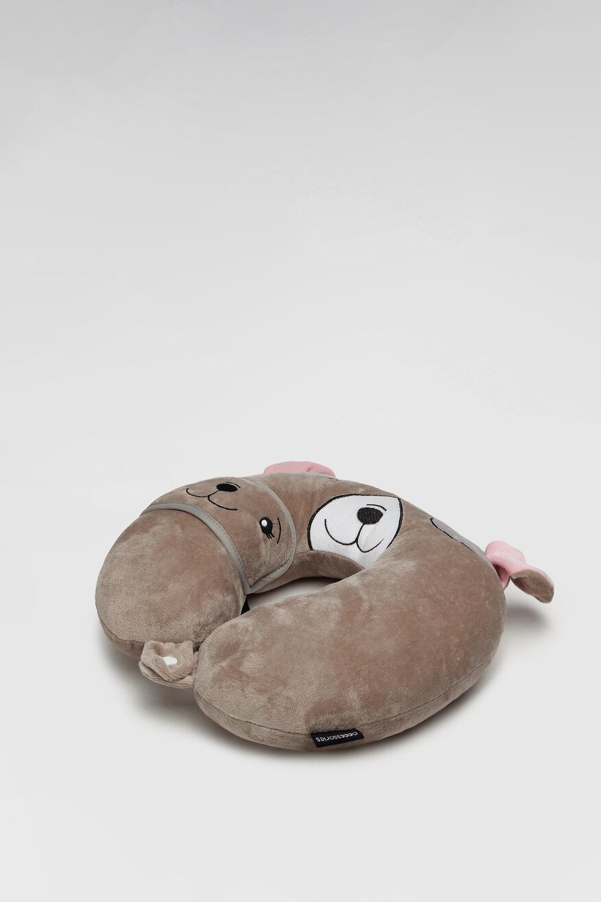 
                ACCCESSORIES - Poduszka podróżna z printem kolorowa - 5904248766733