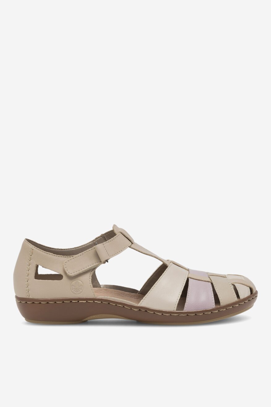 
                Rieker - Sandały skórzane - 5905588310778