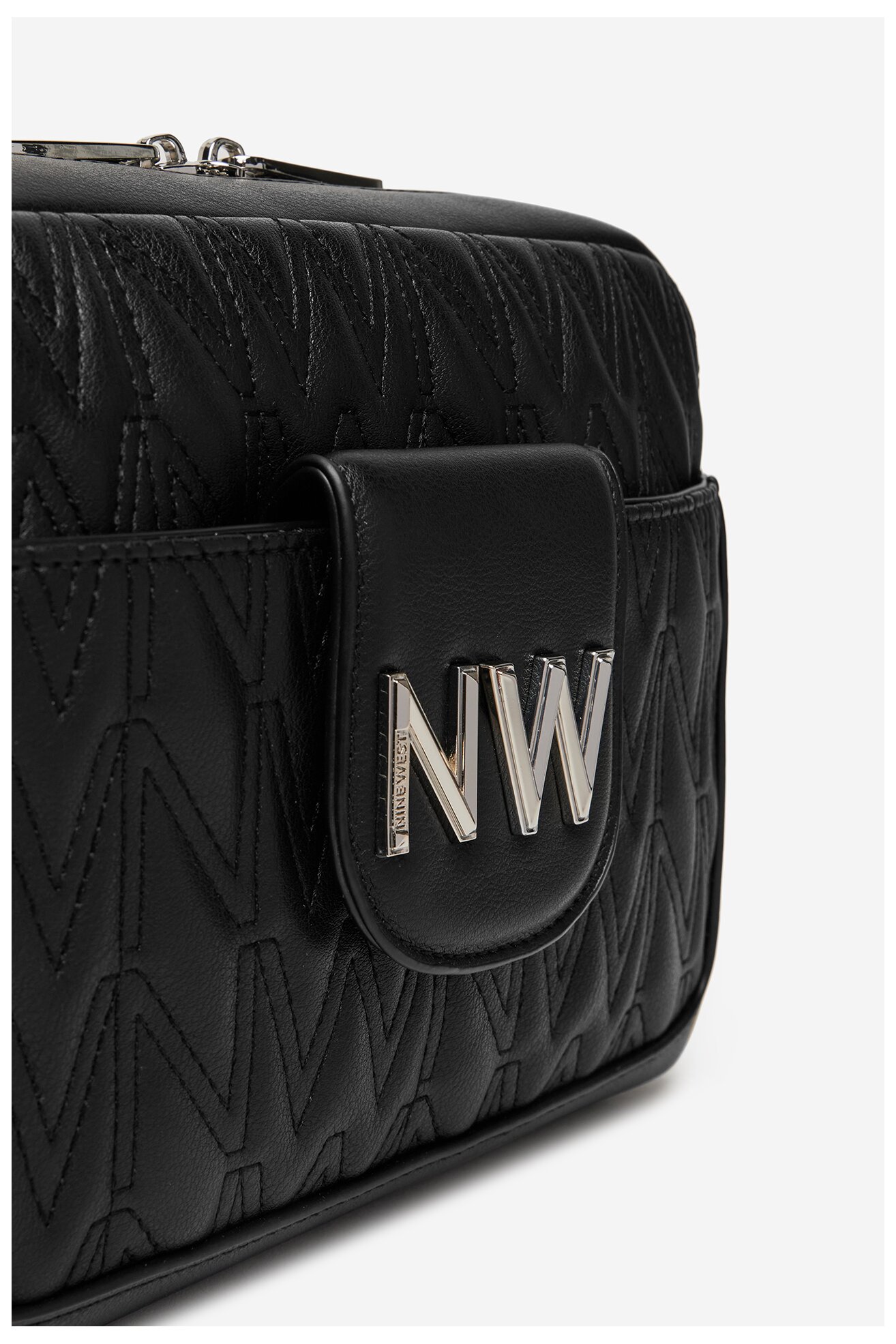 Kézitáska NINE WEST CEO-ASTORIA-ALLURE-01-LX10166 FEKETE