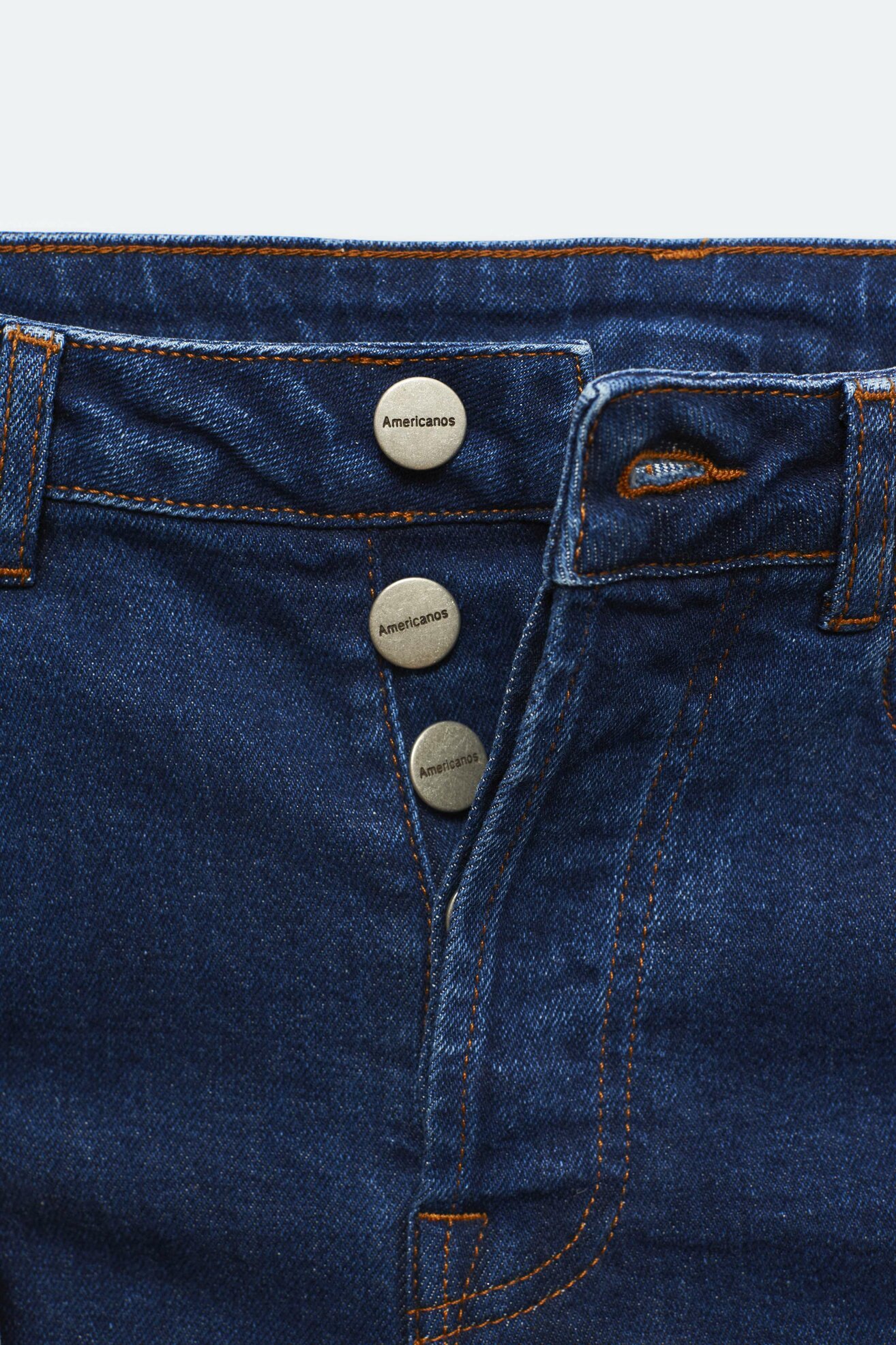 Spodnie jeansowe Americanos AM22SJU001 Granatowy