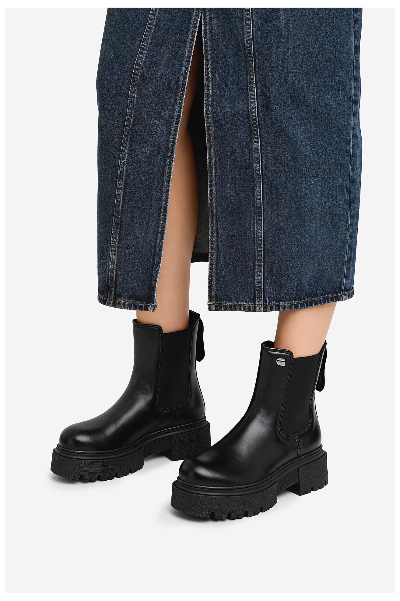 Ботильйони G-STAR RAW CEO-WB-ADELA-10 ЧОРНИЙ