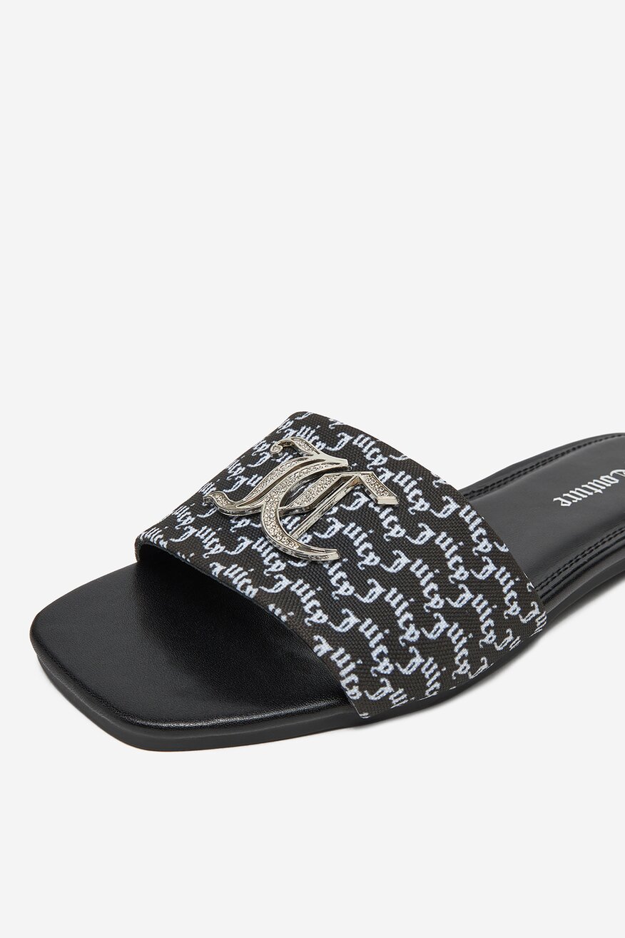 
                Flip-flop Juicy Couture FEKETE - 5906751062753