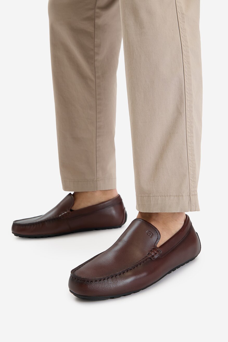 
                Gino Rossi - Mokasyny skórzane - 5906751714119