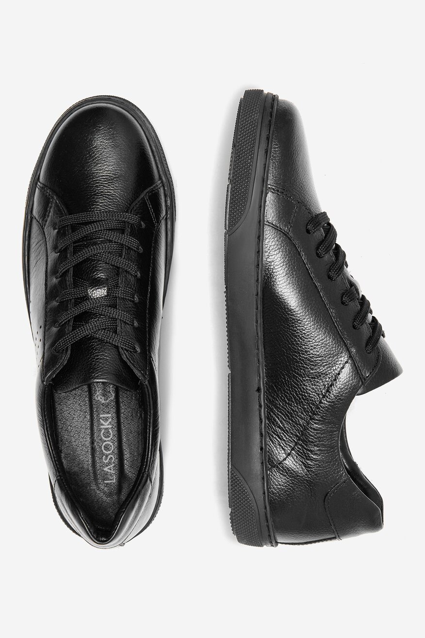 Lasocki - Sneakersy skórzane - 5905588305583