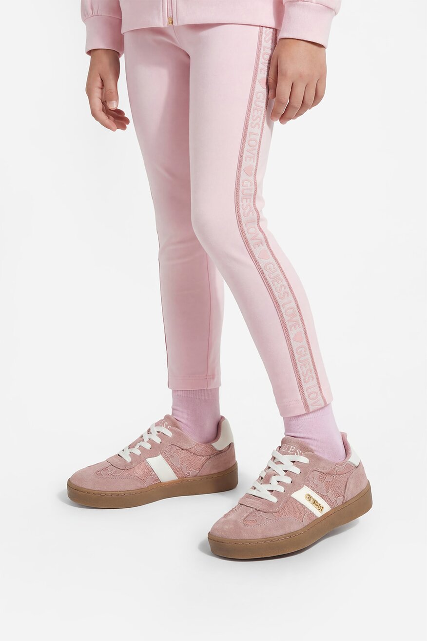 
                GUESS - Sneakersy skórzane - 5906751800232