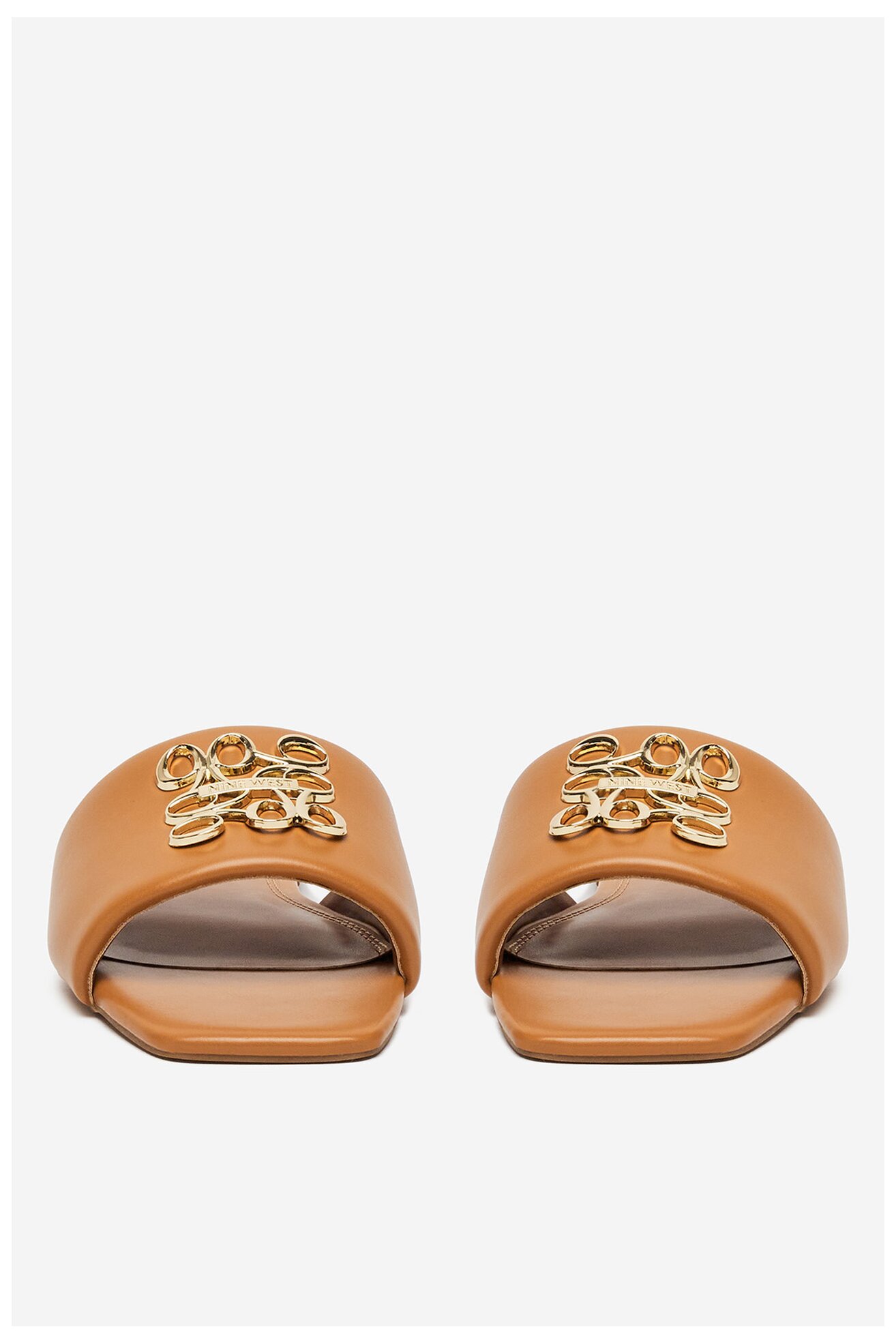 Klapki NINE WEST SMRL393663-02 Brązowy