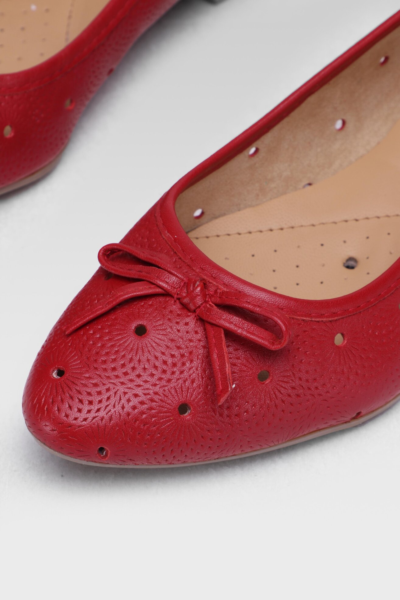 Baleriny Lasocki RST-KAJA-03 Czerwony