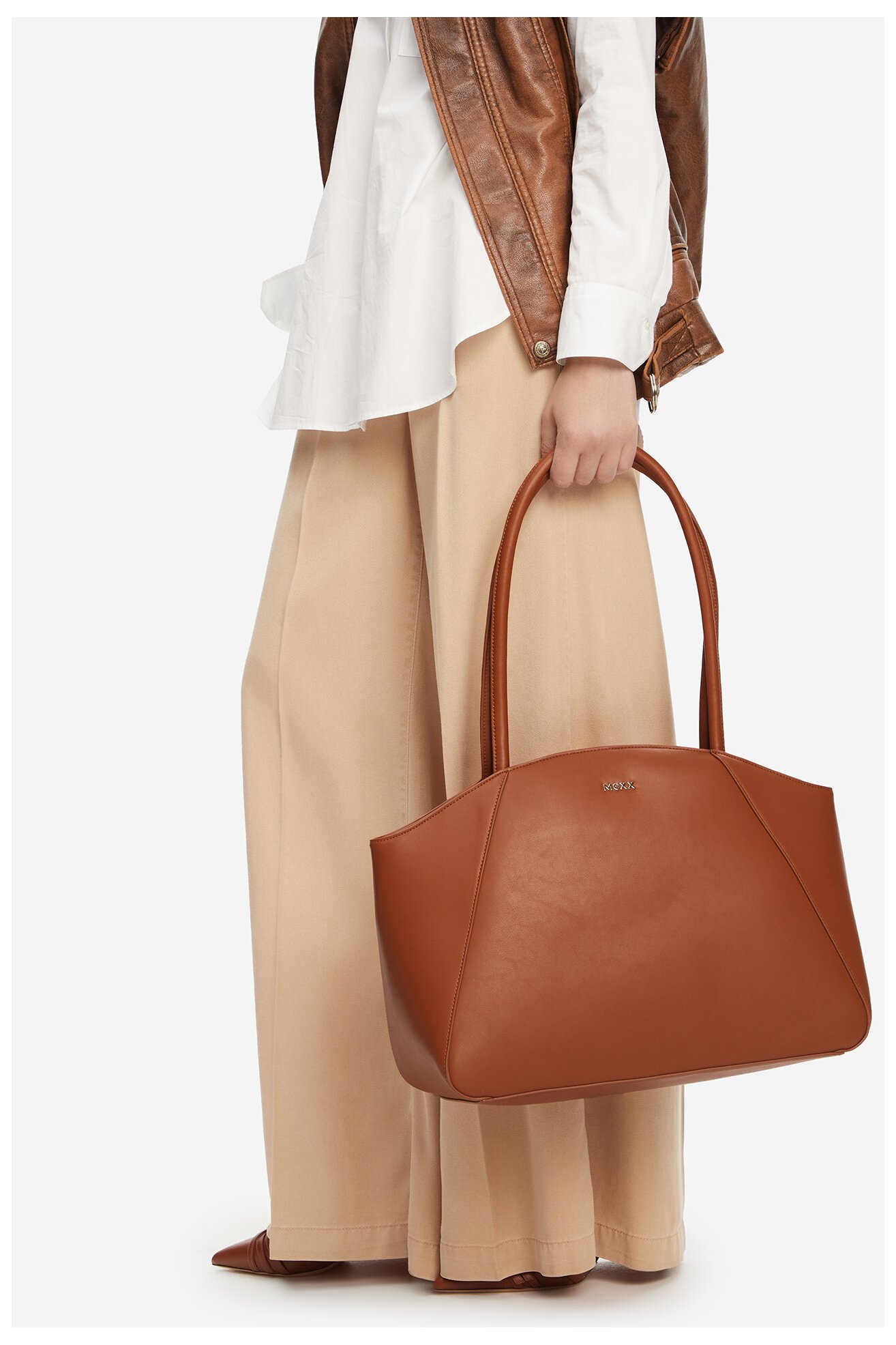 Дамска чанта Mexx C-MEXX-H-001-08 КАМЕЛ