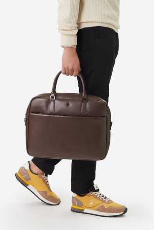 Сумка Чоловіча Beverly Hills Polo Club CWBEO-BHPC-L-016-07 КОРИЧНЕВИЙ
