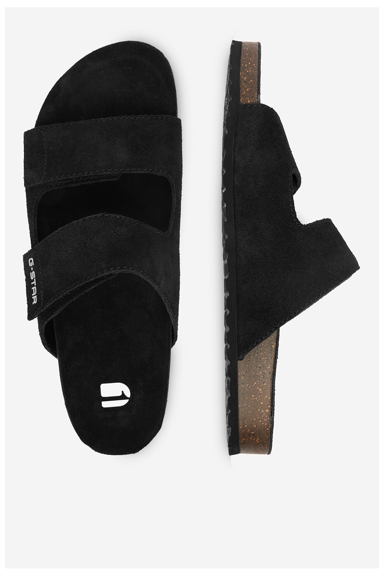 Шльопанець G-STAR RAW EO-MILO-01 MI34 ЧОРНИЙ