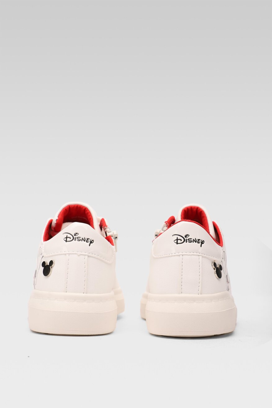 
                Mickey&Friends - Półbuty z printem białe - 5903698353142