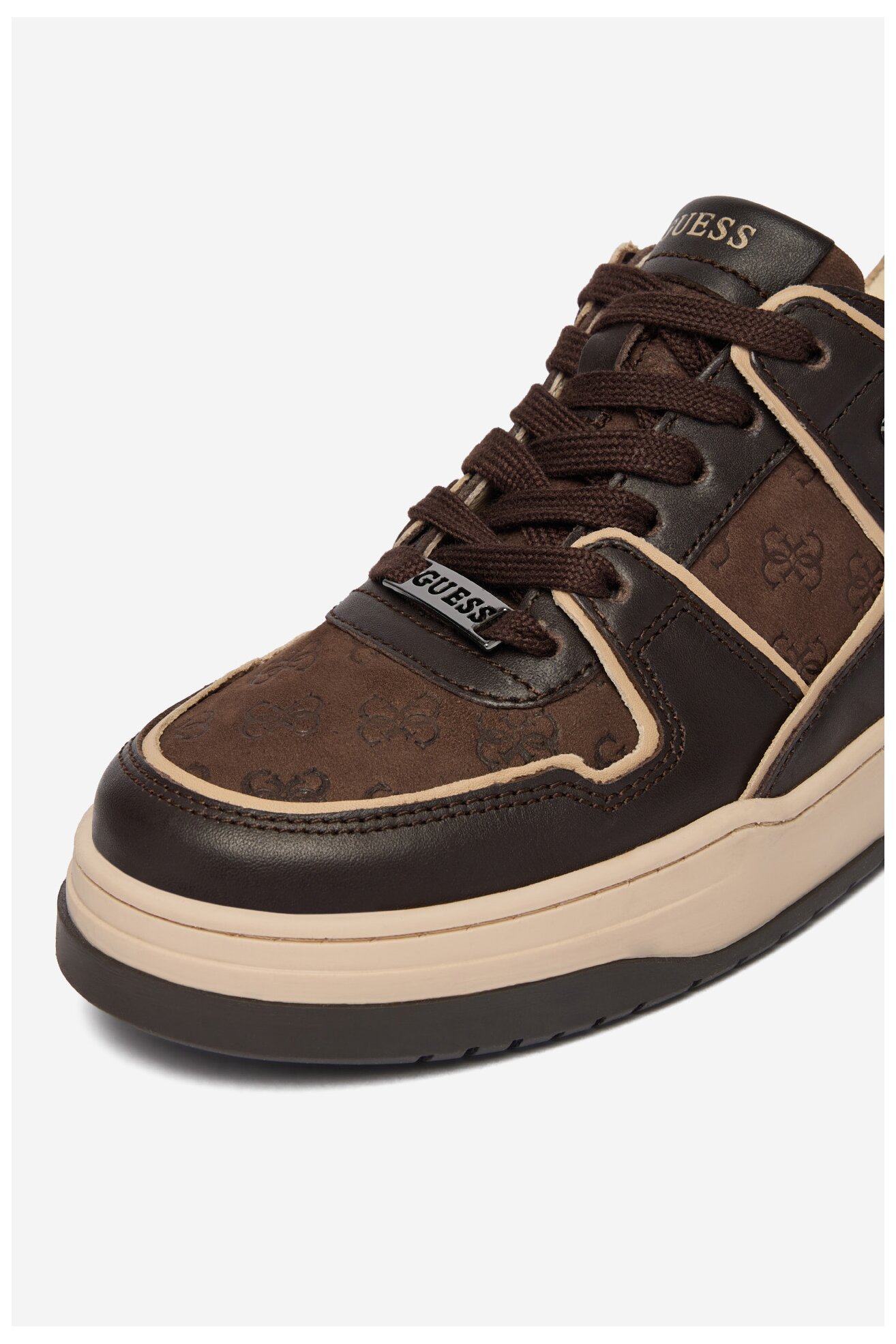 Sneakers GUESS KIDS CEO-BI12-CAROL-02 Brązowy