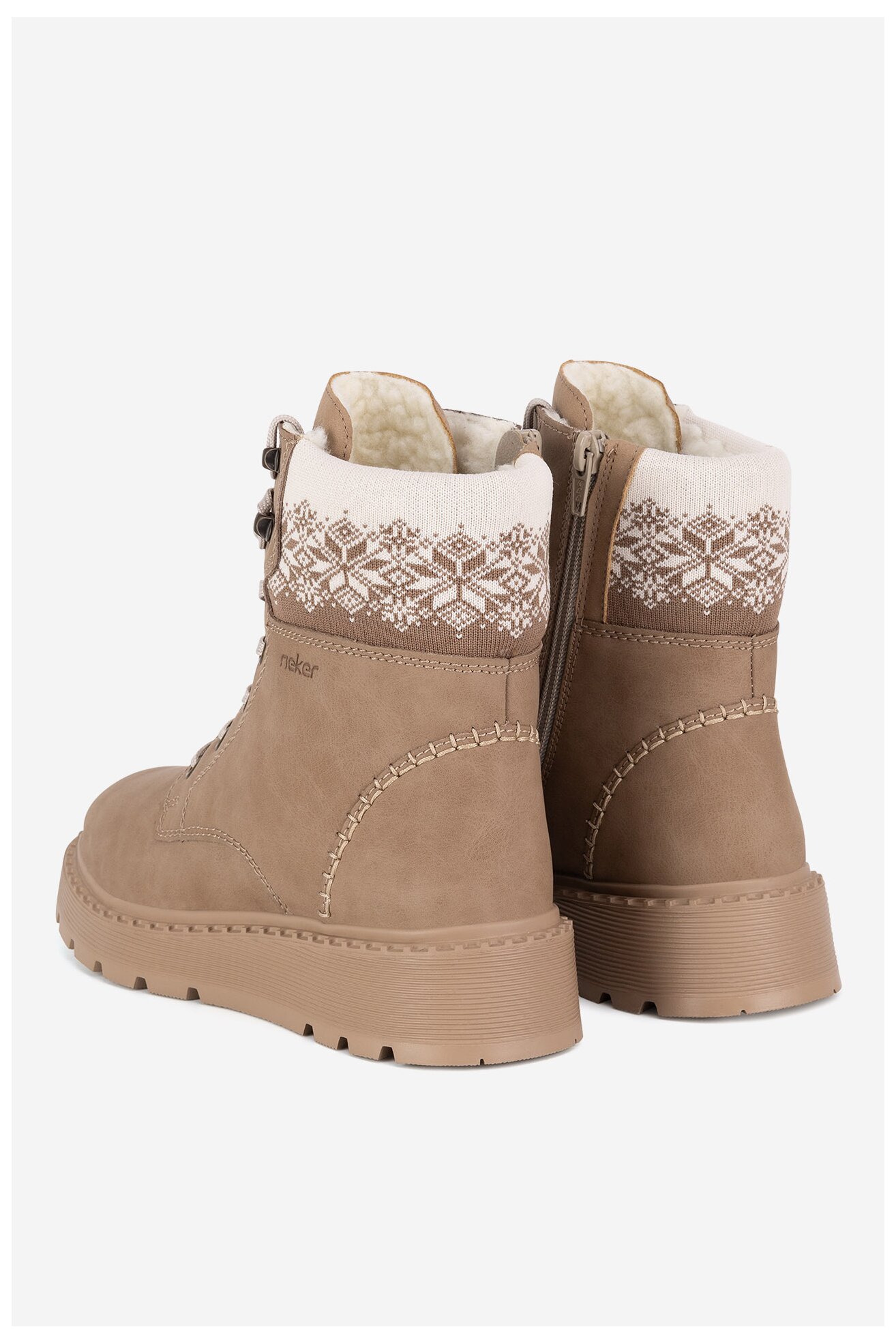 Trzewiki Rieker 70403-20 Beżowy