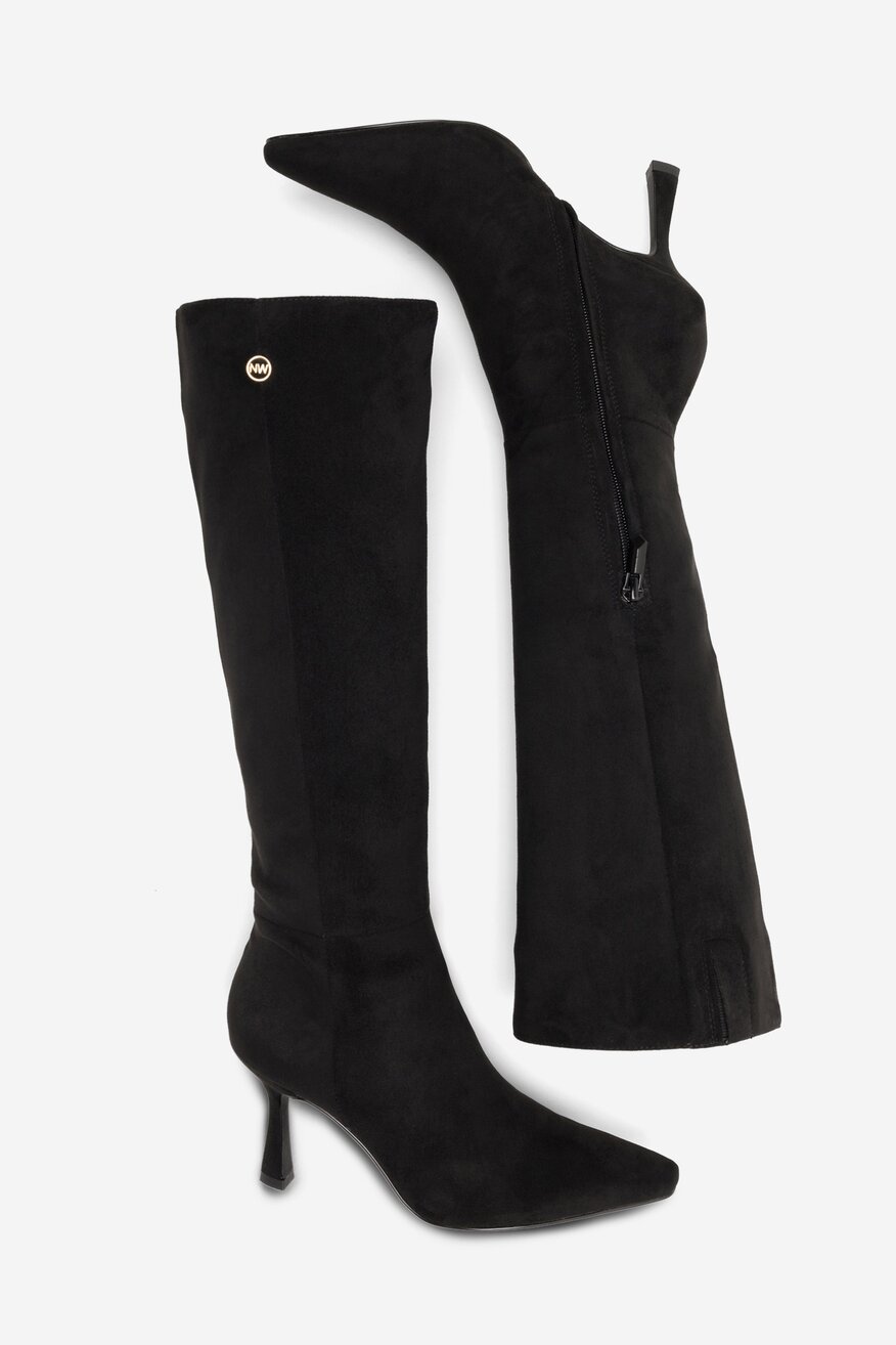 
                NINE WEST - Kozaki na szpilce - 5905588151487